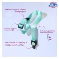 Smycz z holderem na kartę Avery, zielona