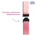 Smycz z holderem na kartę Avery, różowa
