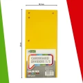 Przekładki kartonowe do segregatora D.Rect 1/3 A4 mix 100 sztuk  