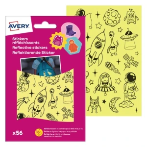 Naklejki odblaskowe Avery Zweckform, Kosmos (56) 