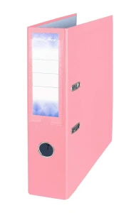 Segregator Petite Office A4/75 mm, pastelowy różowy