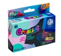 Farby do tkanin z brokatem Astra Creativo 5 kolorów × 20 ml