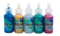 Farby do tkanin z brokatem Astra Creativo 5 kolorów × 20 ml