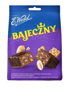 Cukierki Bajeczny E.Wedel 240 g – mieszanka orzechowo-kakaowa