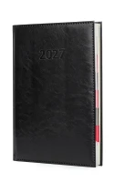 Kalendarz książkowy Agenda Notami  A-4 dzienny, czarny