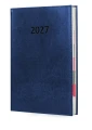 Kalendarz książkowy Agenda Notami  A-4 tygodniowy, granatowy