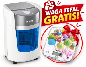Niszczarka Leitz IQ OptiMax Small Office 350 P5 + WAGA GRATIS