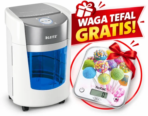 Niszczarka Leitz IQ OptiMax Small Office 350 P5 + WAGA GRATIS