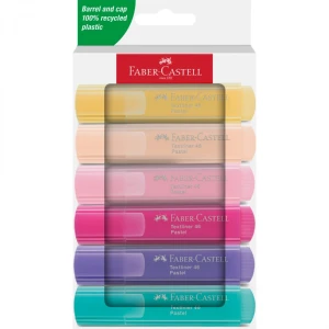 Zakreślacz Faber Castell 1546 pastelowy, 6 kolorów