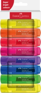 Zakreślacz Faber-Castell 1546 neonowy, 8 kolorów