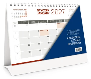Kalendarz biurkowy poziomy KB034B, Wydawnictwo Wokół Nas 