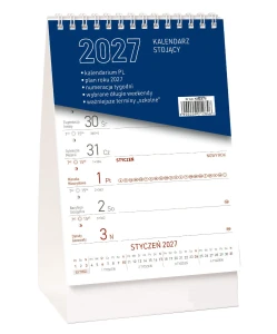 Kalendarz biurkowy  pionowy KB037B, Wydawnictwo Wokół Nas