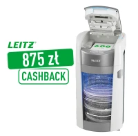 Niszczarka automatyczna Leitz IQ OptiMax Autofeed Office Pro 600 P5, mikrościnki