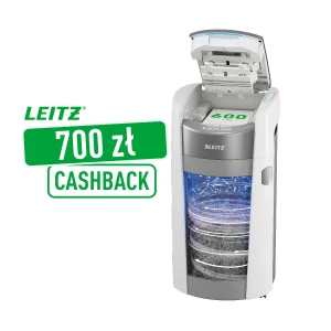 Niszczarka automatyczna Leitz IQ OptiMax Autofeed Office Pro 600 P4, konfetti