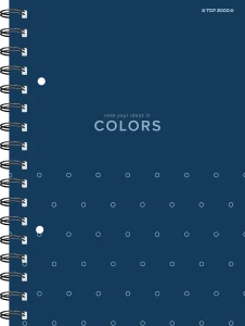 Kołonotatnik TOP 2000 Colors A-5 100 kartek, kratka