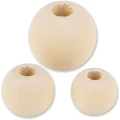 Koraliki drewniane Titanum Craft-Fun Series 10-16mm, 60 sztuk