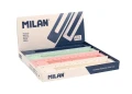 Linijka plastikowa Milan seria 1819, 15 cm