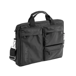 Torba na laptopa Milan Shadow 17", czarna