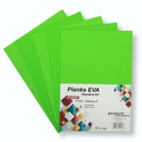 Pianka Eva Standard 5 arkuszy A-4, zielona