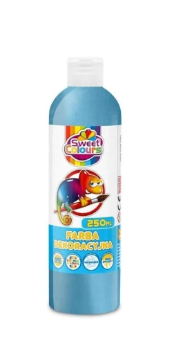 Farba plakatowa Otocki, metaliczny niebieski, 250 ml 