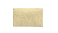 Koperta ozdobna Pearl złoty, 70x100 mm, 120g, 10 sztuk
