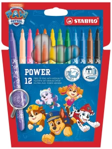 Pisaki Stabilo Psi Patrol, 12 kolorów 