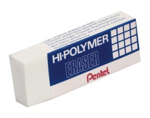 Gumka ołówkowa Pentel ZEH-10 średnia