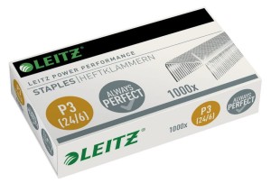 Zszywki Leitz 24/6 Power Performance P3, 1000 sztuk