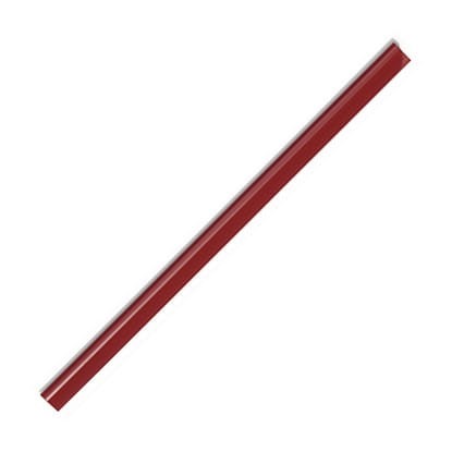 Listwa zaciskowa Durable czerwona, 30 kartek 