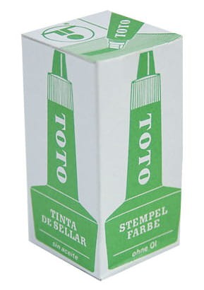Tusz do pieczątek Horse, 28 ml, zielony