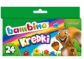 Kredki świecowe Bambino 24 kolory