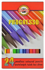 Kredki ołówkowe Progresso Koh-I-Noor 24 kolory