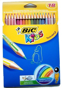 Kredki ołówkowe BIC Tropicolors 18 kolorów