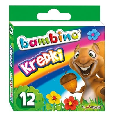 Kredki świecowe Bambino 12 kolorów