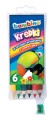 Kredki Bambino w drewnie 6 kolorów + temperówka