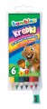 Kredki Bambino w drewnie 6 kolorów + temperówka