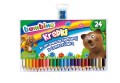 Kredki Bambino w drewnie 24 kolory + temperówka