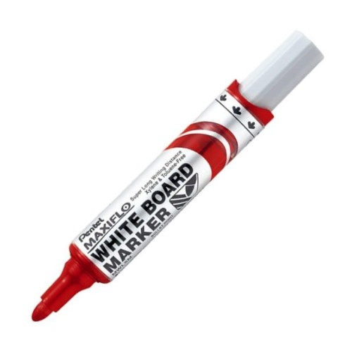 Marker suchościeralny Pentel Maxiflo, czerwony