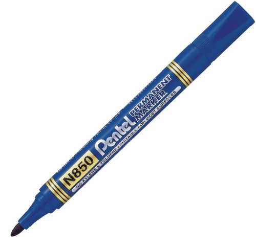Marker permanentny Pentel N850, niebieski