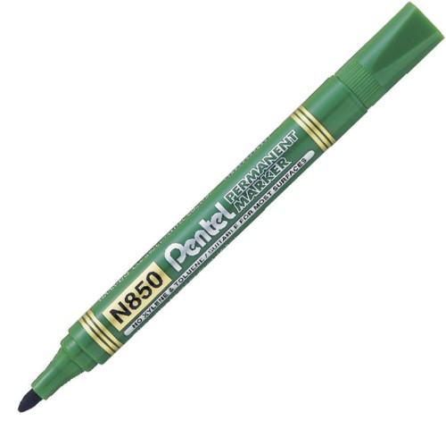 Marker permanentny Pentel N850, zielony