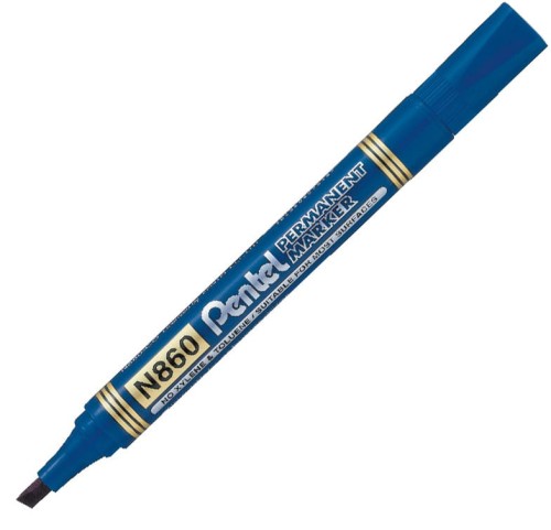 Marker permanentny Pentel N860, niebieski