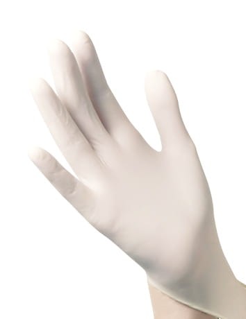 Rękawice diagnostyczne lateksowe (100 sztuk), rozmiar L
