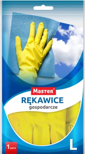 Rękawice gumowe, rozmiar L