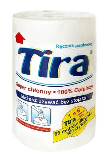 Ręcznik papierowy Midi Tira biały