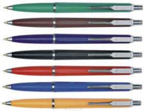 Długopis automatyczny Zenith 7 nikiel, niebieski