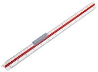 Skalówka trójścienna Koh-I-Noor 602 budowlana 30 cm – linijka techniczna
