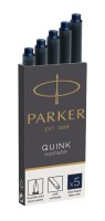 Naboje do pióra wiecznego Parker, granatowe, 5 sztuk