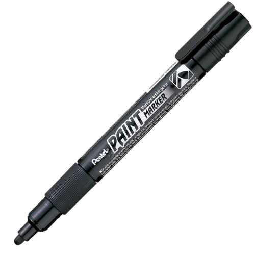 Marker olejowy Pentel MMP20-A, gruby, czarny