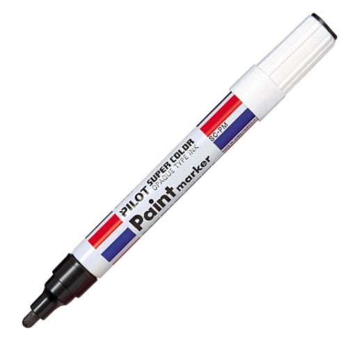 Marker olejowy Pilot M, gruby, czarny