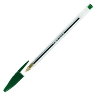 Długopis Bic Cristal, zielony